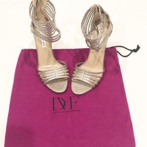 Diane Von Furstenberg Ankle Strap Heels